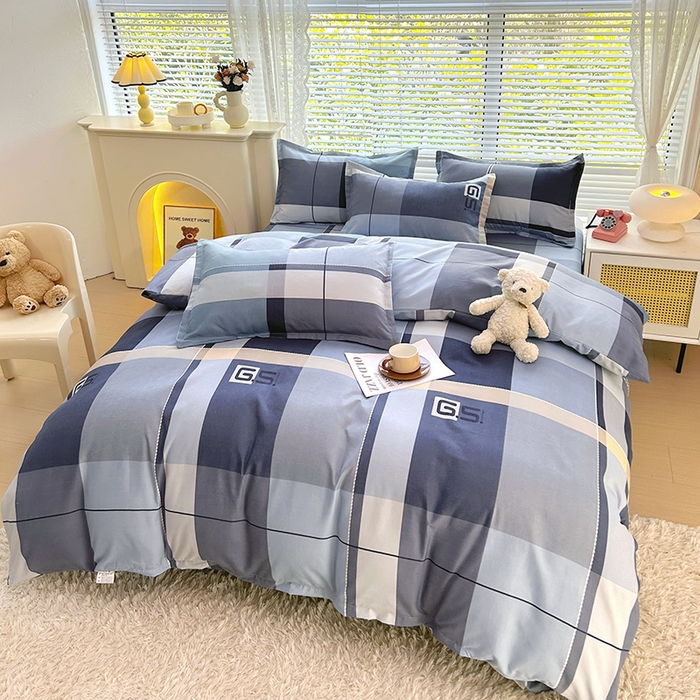 91家纺网 家纺一手货源 找家纺 2025新款直播爆款高克重植物羊绒四件套 阳光海岸