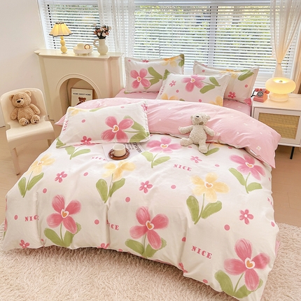 91家纺网 家纺一手货源 找家纺 （总）2025新款直播爆款高克重植物羊绒四件套