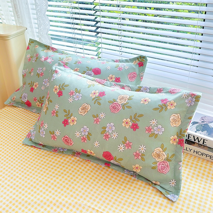 91家纺网 家纺一手货源 找家纺 2025新款直播爆款高克重植物羊绒四件套 花海