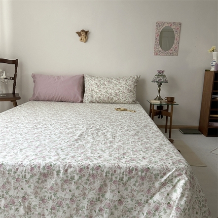 91家纺网 家纺一手货源 找家纺 （总）恋恋三季 2024新款专版全棉印花单床单