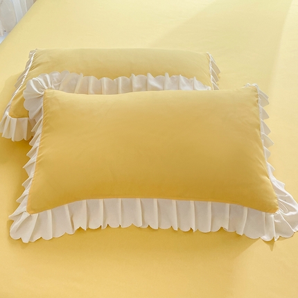 91家纺网 家纺一手货源 找家纺 （总）莉莉安家纺 2025新款亲肤磨毛单品枕套-花园系列