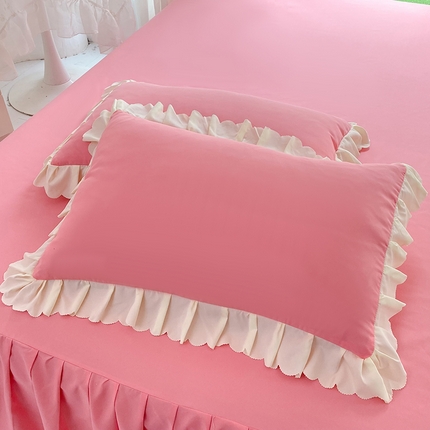 91家纺网 家纺一手货源 找家纺 （总）莉莉安家纺 2025新款亲肤磨毛单品枕套-花园系列