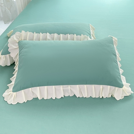 91家纺网 家纺一手货源 找家纺 （总）莉莉安家纺 2025新款亲肤磨毛单品枕套-花园系列