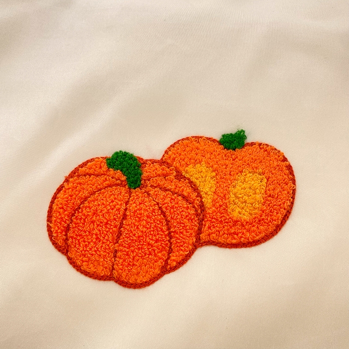 91家纺网 家纺一手货源 找家纺 欧冠家纺 2024春夏新品专版韩版四季款水洗棉毛巾绣四件套 南瓜派