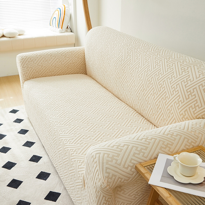 91家纺网 家纺一手货源 找家纺 （总）共鸣沙发套 2024新款拉绒提花系列沙发套