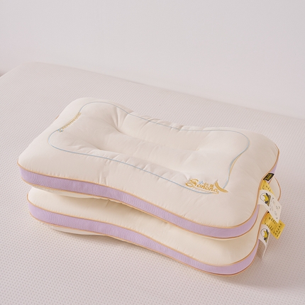 （总）依米娜家纺 新款小奶蕉云端乳胶枕头枕芯