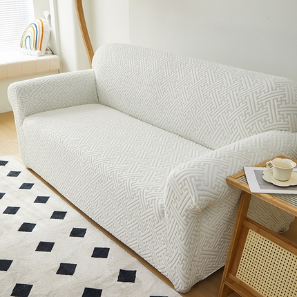 91家纺网 家纺一手货源 找家纺 （总）共鸣沙发套 2024新款拉绒提花系列沙发套