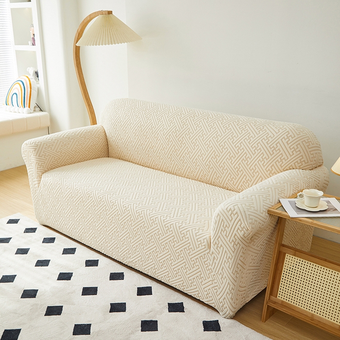 91家纺网 家纺一手货源 找家纺 （总）共鸣沙发套 2024新款拉绒提花系列沙发套