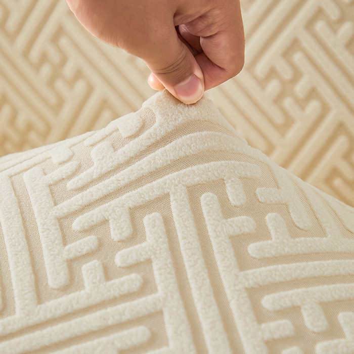 91家纺网 家纺一手货源 找家纺 （总）共鸣沙发套 2024新款拉绒提花系列沙发套