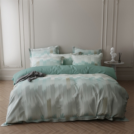 91家纺网 家纺一手货源 找家纺 （总）爱丽丝 2024新款柔柔棉数码印花四件套