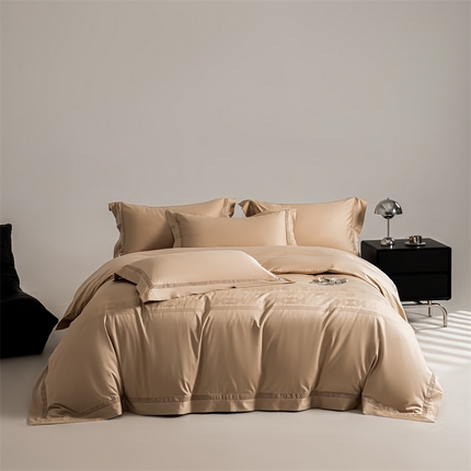 91家纺网 家纺一手货源 找家纺 （总）爱丽丝 2024新款100支长绒棉镂空提花四件套