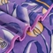 91家纺网 家纺一手货源 找家纺 新8.5-9.5斤法莱绒四件套珊瑚牛奶金貂绒四件套床裙 花蕾-紫