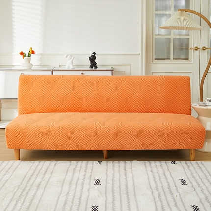 逐日沙发套 2024新款提花沙发套-时光 时光-高级橙