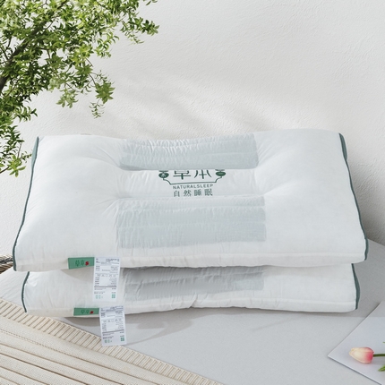 91家纺网 家纺一手货源 找家纺 （总）纽乐家纺 2024新款草本双效护颈枕芯