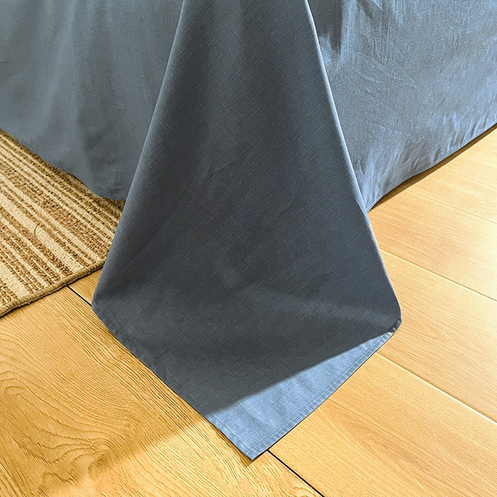 91家纺网 家纺一手货源 找家纺 小懒猪 2024春夏新款北欧风13372全棉四件套 诗伊