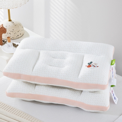 91家纺网 家纺一手货源 找家纺 （总）纽乐家纺 2024新款针织棉儿童分区枕