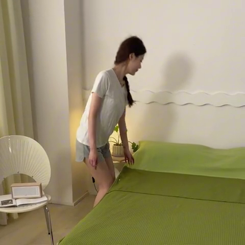 91家纺网 家纺一手货源 找家纺 慕澄家纺 2024新款华夫格便携睡袋 华夫格-焦糖