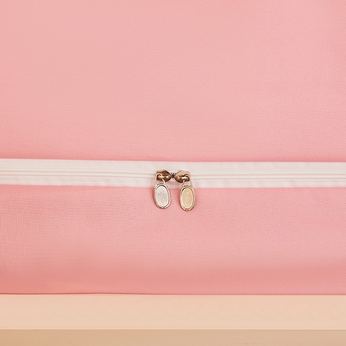 91家纺网 家纺一手货源 找家纺 迪凡保罗蚊帐 2025新款2407专版印花遮光帘上下铺子母蚊帐 郁金香小兔