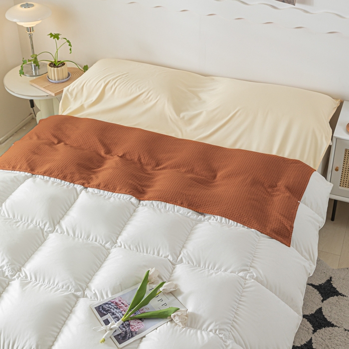 91家纺网 家纺一手货源 找家纺 （总）慕澄家纺 2024新款华夫格便携睡袋