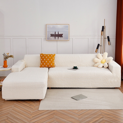 91家纺网 家纺一手货源 找家纺 （总）丝绮鹿 2024新款爆米花沙发套松紧款