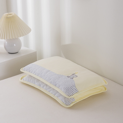 91家纺网 家纺一手货源 找家纺 （总）麦肯锡 2024新款针织棉亲肤天然棉花儿童枕