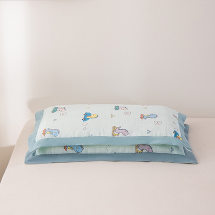 91家纺网 家纺一手货源 找家纺 （总）麦肯锡 2024新款双层纱天然纯棉花枕