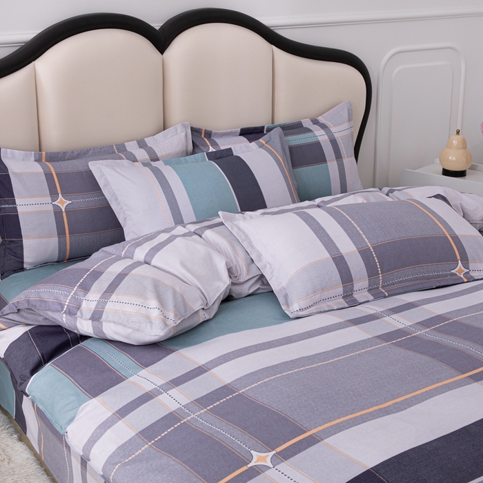 91家纺网 家纺一手货源 找家纺 慕克斯家纺 2024新款植物羊绒印花四件套 巴拿马