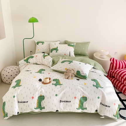 91家纺网 家纺一手货源 找家纺 （总）澳萝拉 2024新款全棉印花亲肤舒适四件套