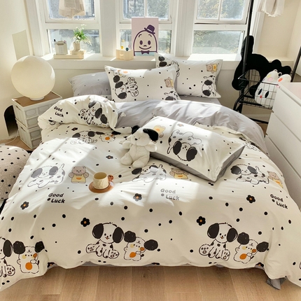 91家纺网 家纺一手货源 找家纺 （总）澳萝拉 2024新款全棉印花亲肤舒适四件套