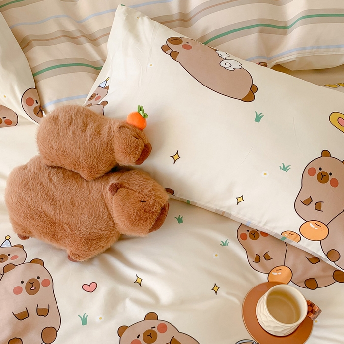 91家纺网 家纺一手货源 找家纺 （总）澳萝拉 2024新款全棉印花亲肤舒适四件套