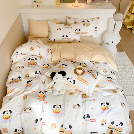 91家纺网 家纺一手货源 找家纺 （总）澳萝拉 2024新款全棉印花亲肤舒适四件套