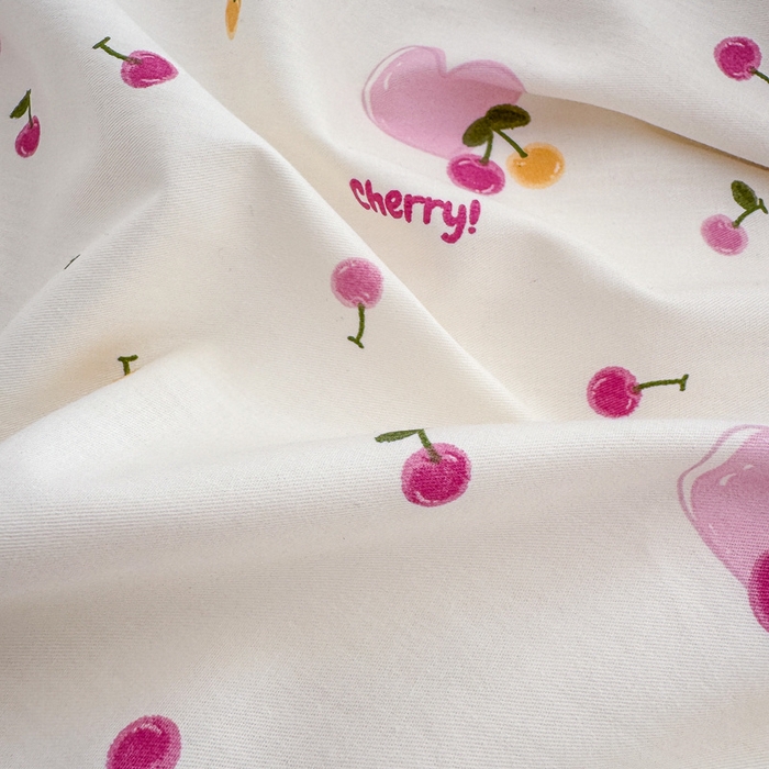 91家纺网 家纺一手货源 找家纺 （总）清雅福 2024新款全棉13372小清新活性印花单被套