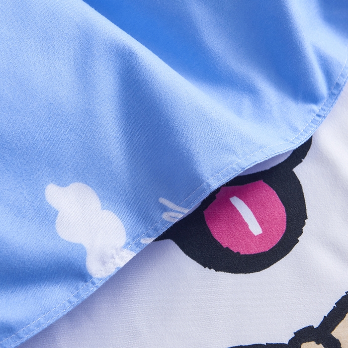 91家纺网 家纺一手货源 找家纺 2025加厚生态棉磨毛四件套高克重植物羊绒四件套大量现货 笑哈哈