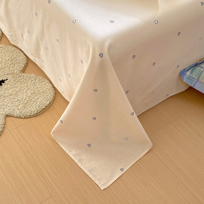 91家纺网 家纺一手货源 找家纺 拾物记 2024新款A类喷气全棉12868卡通印花四件套 洛米小熊