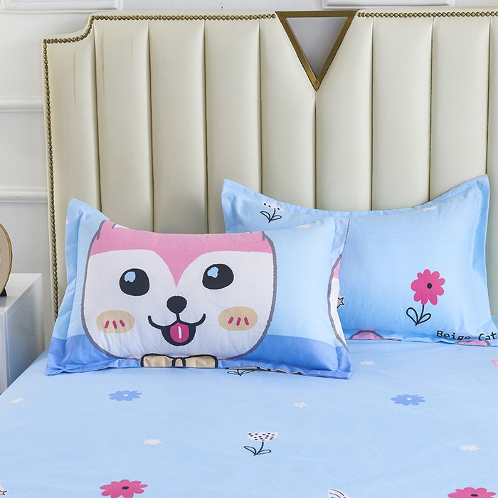 91家纺网 家纺一手货源 找家纺 2025加厚生态棉磨毛四件套高克重植物羊绒四件套大量现货 笑哈哈