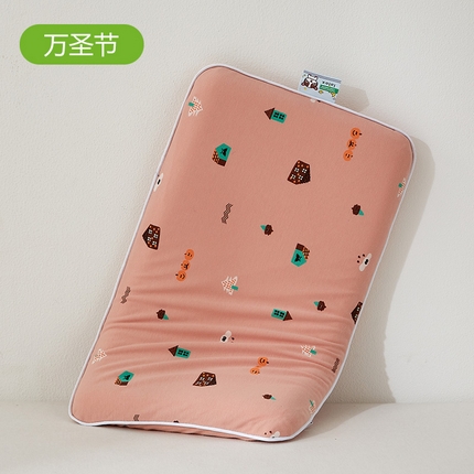 91家纺网 家纺一手货源 找家纺 鼎盛乳胶 2025新款儿童乳胶面包枕 万圣节30*50cm（只）