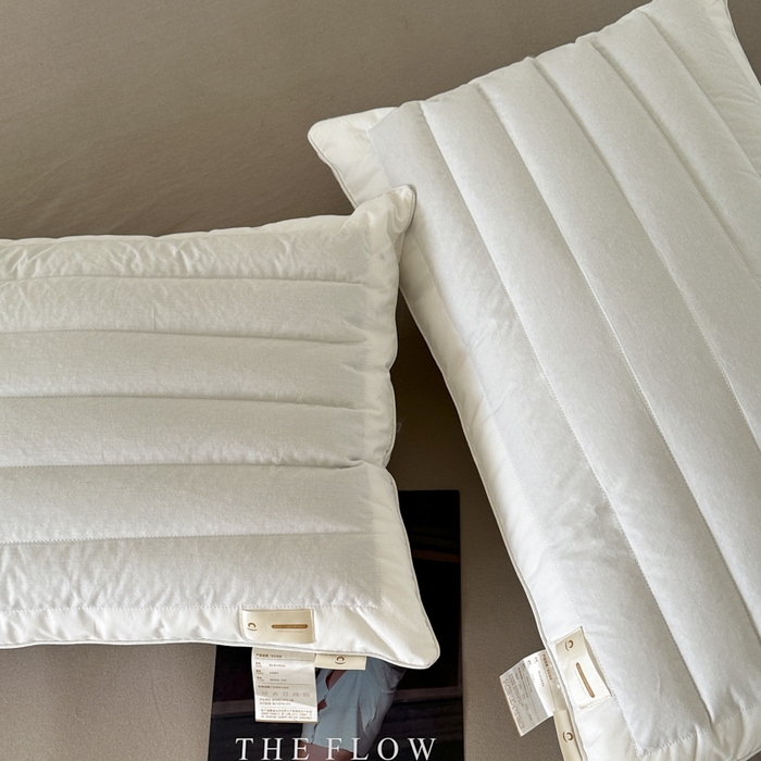 91家纺网 家纺一手货源 找家纺 （总）伟邦枕芯 2024新款美式宽边荞麦两用枕