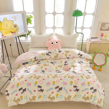 DoDo 兜兜 2024新款全棉可爱软萌系列单被套 超级汪汪队