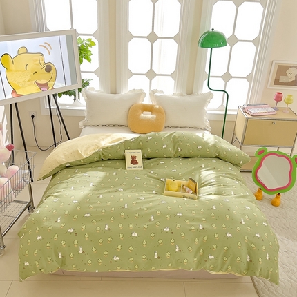 DoDo 兜兜 2024新款全棉可爱软萌系列单被套 安格兔