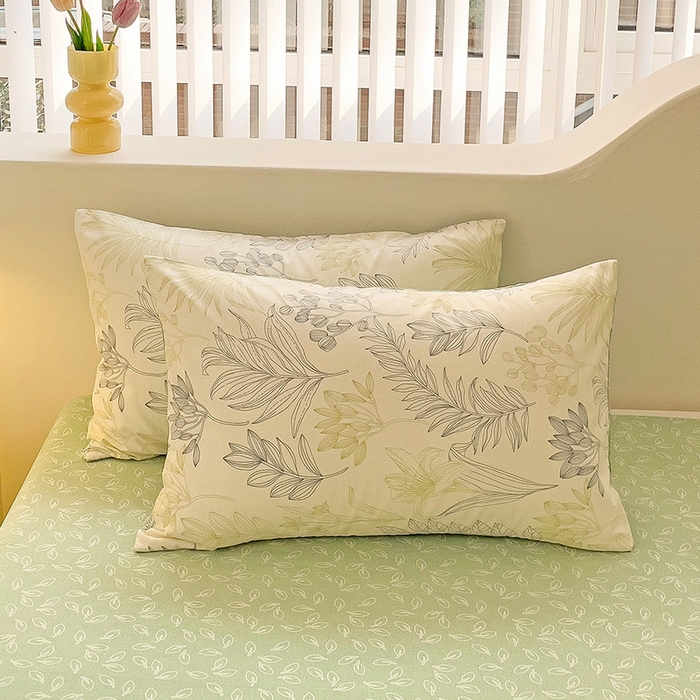 91家纺网 家纺一手货源 找家纺 珺柔家纺 2024新款40支13070全棉印花四件套 春华