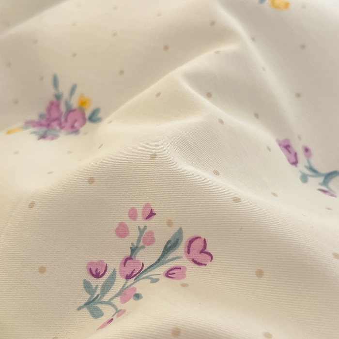 91家纺网 家纺一手货源 找家纺 曼之夏 2024新款13372全棉印花四件套 紫汀兰