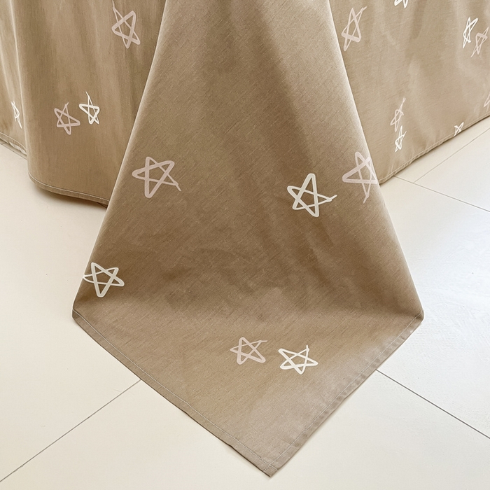 91家纺网 家纺一手货源 找家纺 曼之夏 2024新款13372全棉印花四件套 摩登生活