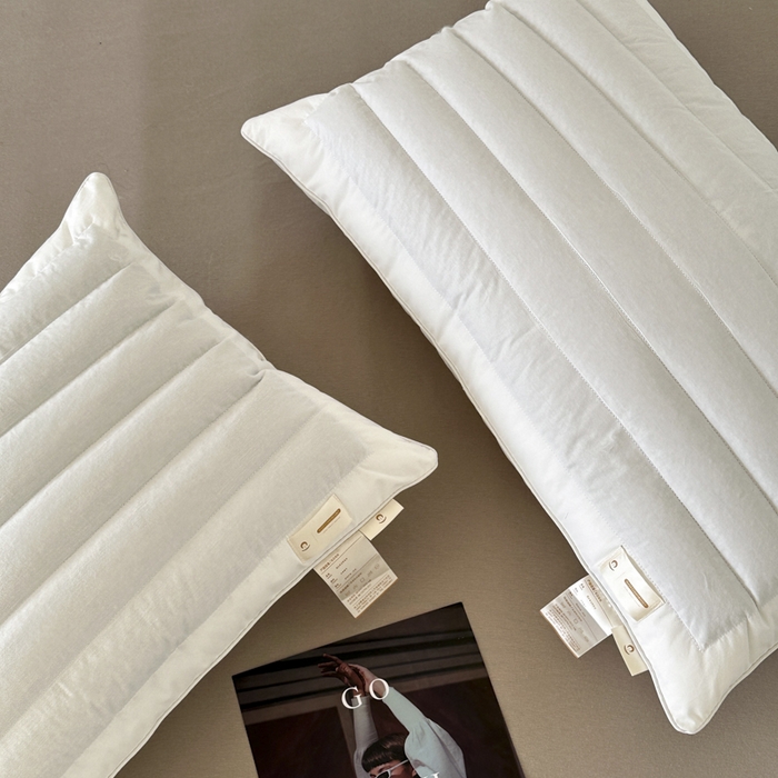 91家纺网 家纺一手货源 找家纺 （总）伟邦枕芯 2024新款美式宽边荞麦两用枕