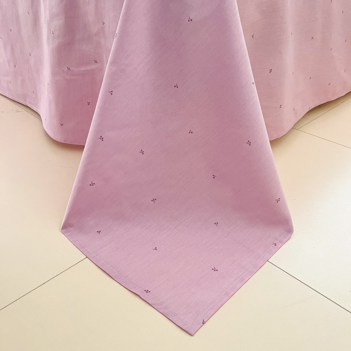 91家纺网 家纺一手货源 找家纺 曼之夏 2024新款13372全棉印花四件套 紫汀兰