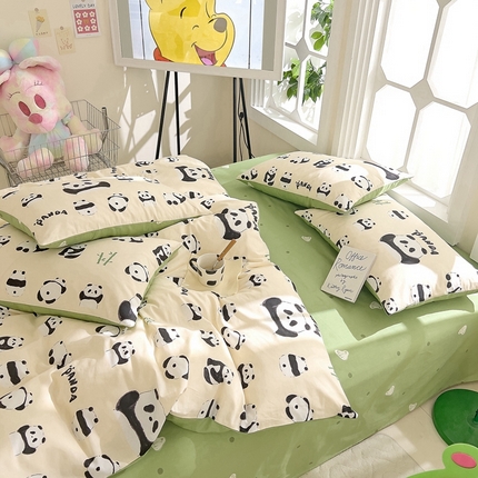 91家纺网 家纺一手货源 找家纺 （总）DoDo 兜兜  2024新款全棉可爱软萌系列四件套可定做定制