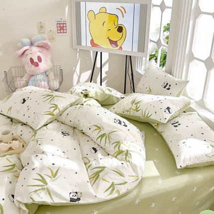 91家纺网 家纺一手货源 找家纺 （总）DoDo 兜兜  2024新款全棉可爱软萌系列四件套可定做定制