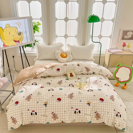 DoDo 兜兜 2024新款全棉可爱软萌系列单被套 萌趣多多