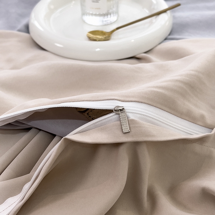 91家纺网 家纺一手货源 找家纺 欧冠家纺 2024新款四季款锦棉绣花盛夏光年四件套 盛夏光年-银灰