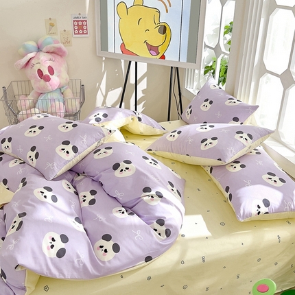 91家纺网 家纺一手货源 找家纺 （总）DoDo 兜兜  2024新款全棉可爱软萌系列四件套可定做定制