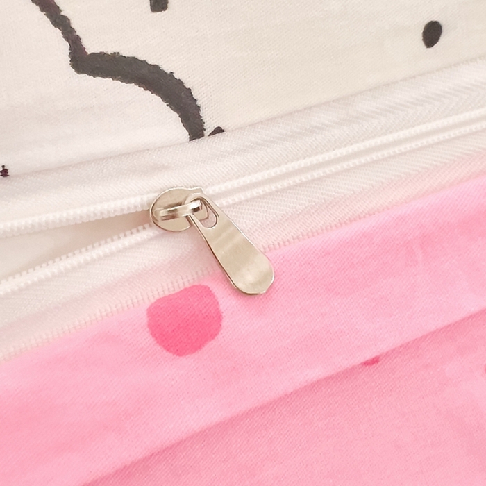 91家纺网 家纺一手货源 找家纺 DoDo 兜兜 2024新款全棉可爱软萌系列单品枕套 多巴胺小可爱